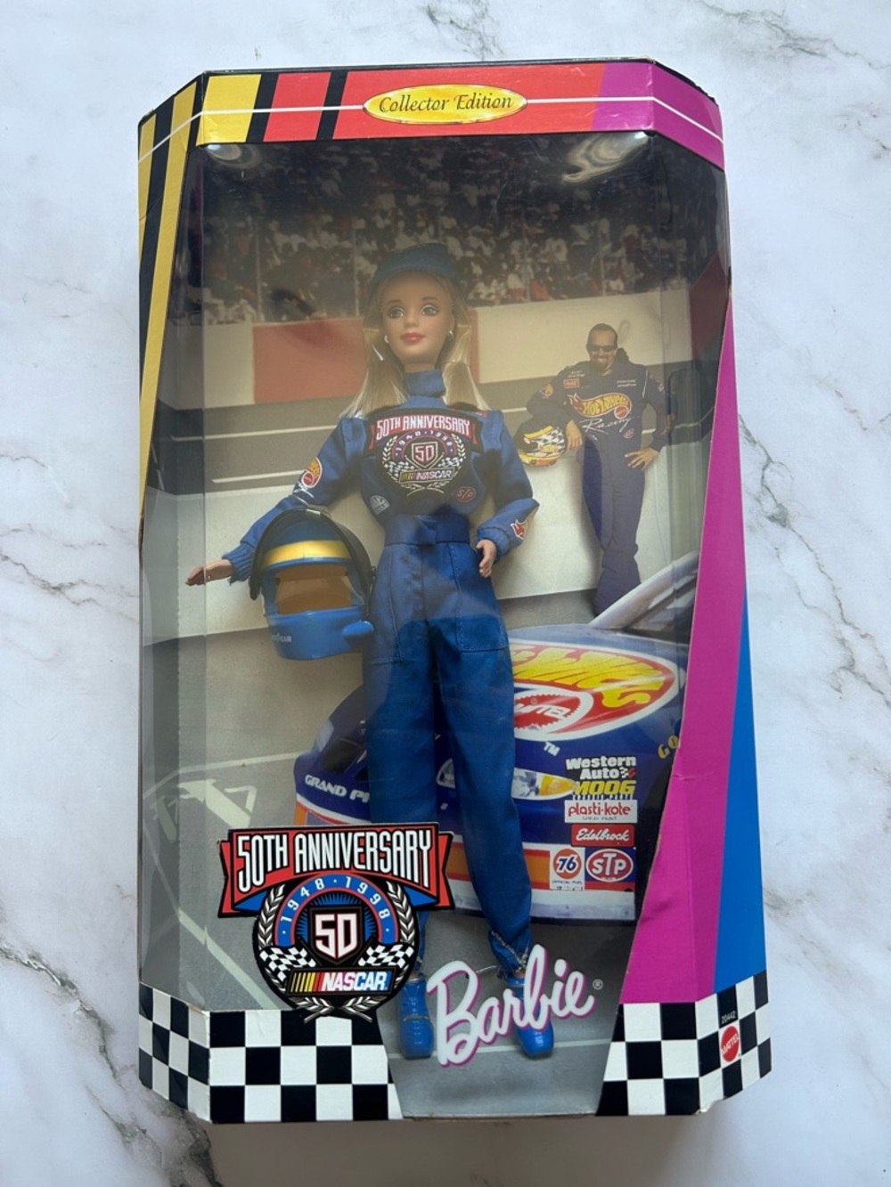 1998 Collector Edition 50th Anniversary NASCAR Barbie Doll